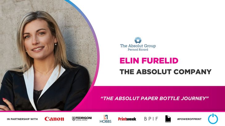 Power of Print 2024 – Elin Furelid, The Absolut Company | Sustainable Paper Packaging & Print | TwoSide