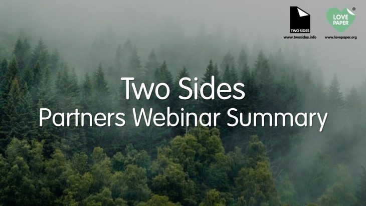 2026 Two Sides Partners Webinar Summary | Sustainable Paper Packaging & Print | TwoSide