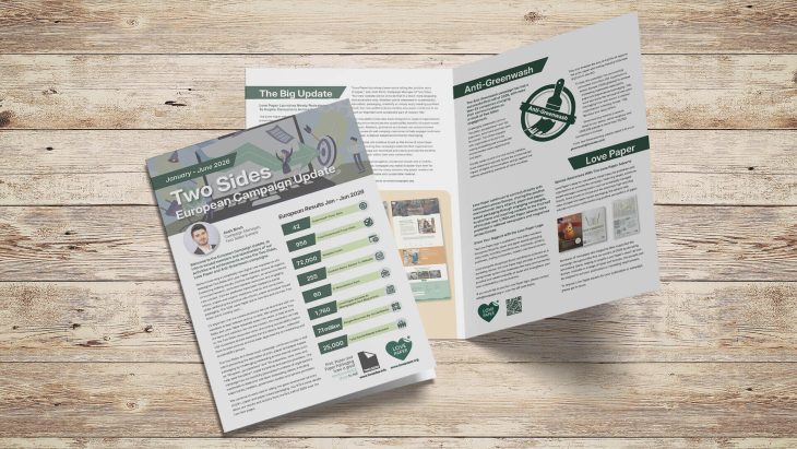 Two Sides European Campaign Update: Jan – June 2026 | Sustainable Paper Packaging & Print | TwoSide