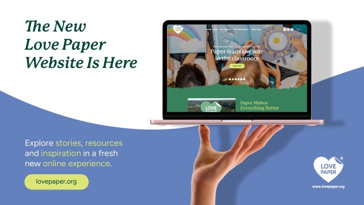 Love Paper Launches New Website To Inform And Inspire Consumers Across Europe | Sustainable Paper Packaging & Print | TwoSide