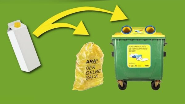 Neue Recycling-Mission für Milch- und Saftpackungen 