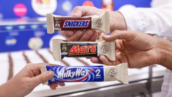 Mars startet mit Papierverpackungen 